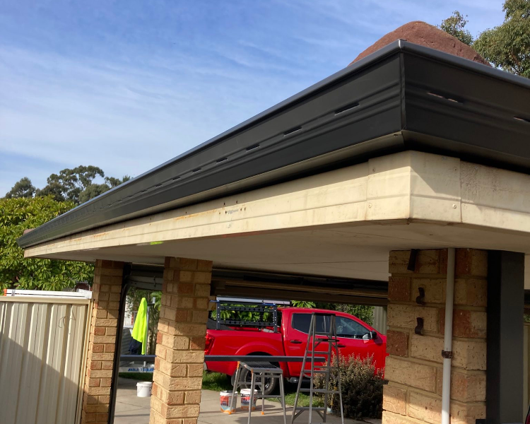 JC Roofing job — terracotta roof tiles